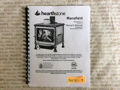 hearthstone stove manual